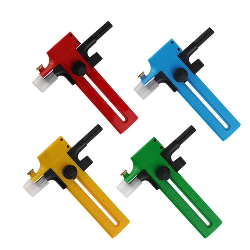 Leatherwork Tools - 1Piece Rotary Compass Circle Cutter Double-stage