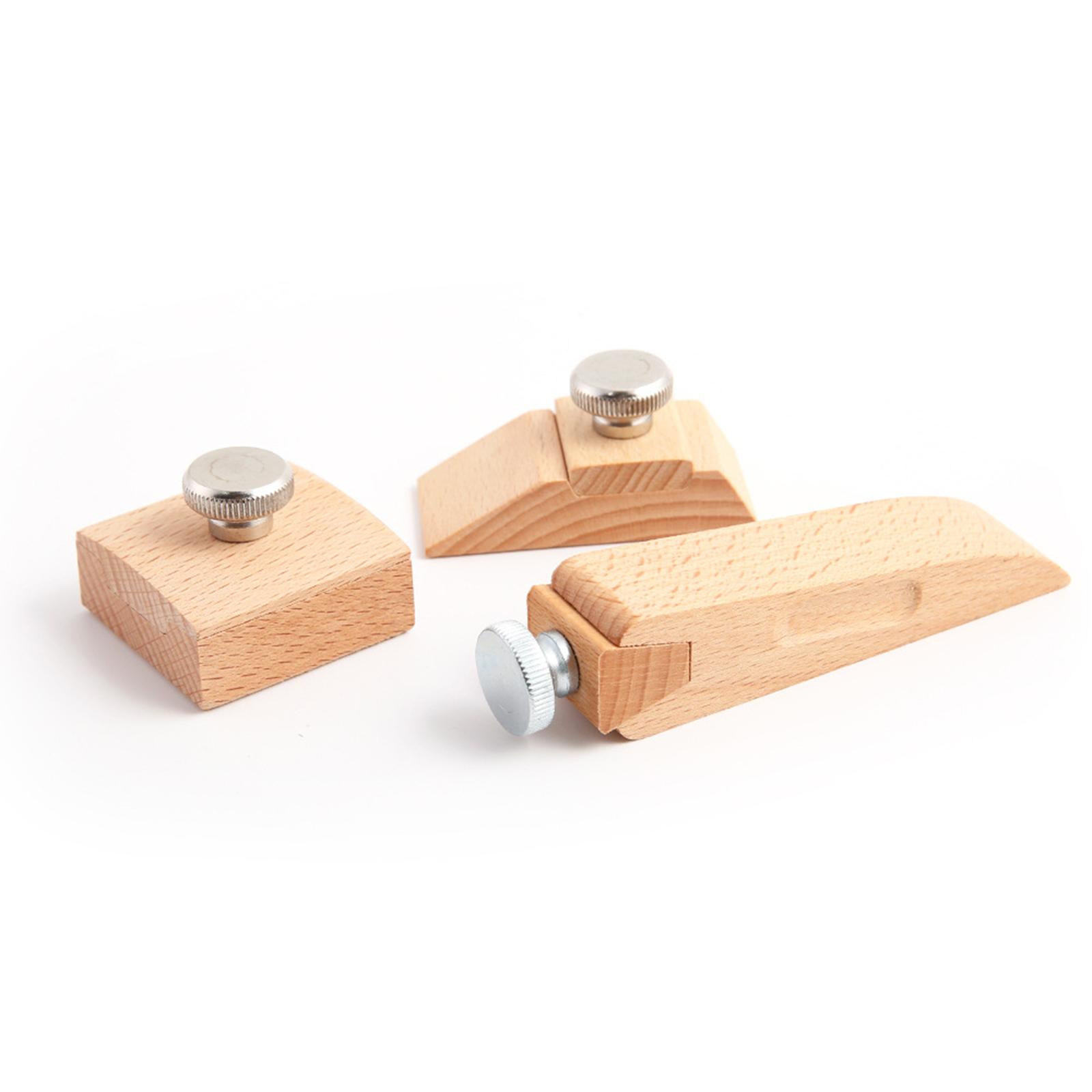 Leatherworker Block - Wooden Sanding Block Leather Polishing Tool