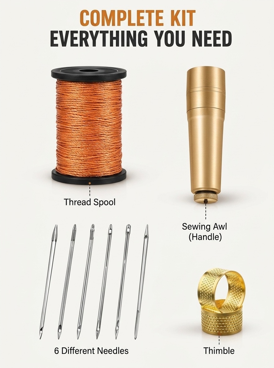 Leather Stitching Tool, Hand S - Leatherwork Tools recension och pris