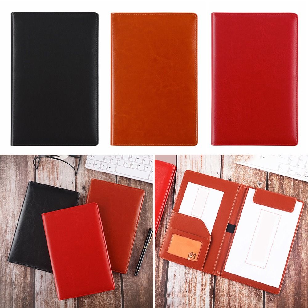 PU Leather A5 File Folder With - Leather Work Folder recension och pris