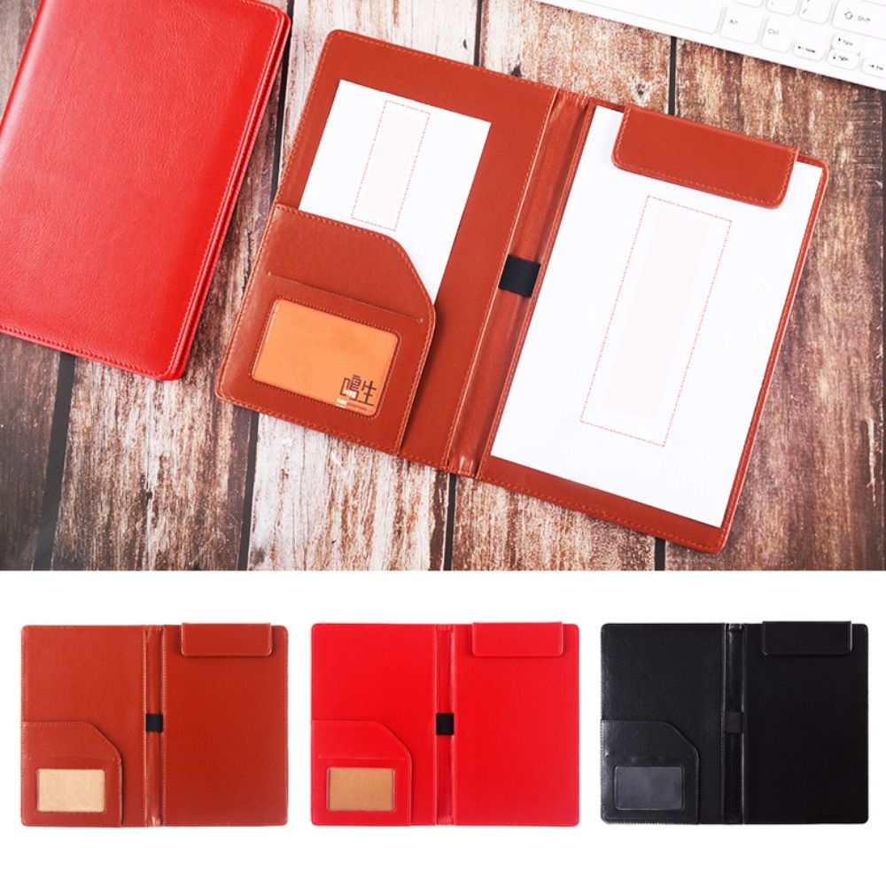 PU Leather A5 File Folder With - Leather Work Folder recension och pris