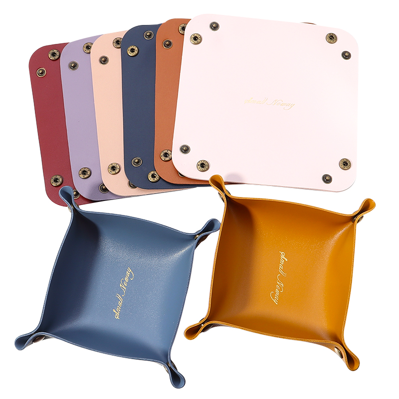 1pc PU Leather Storage Box Col - Leather Workbench recension och pris