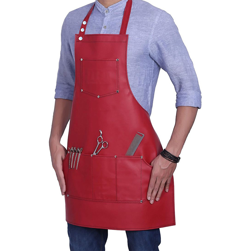 PU Leather Apron Hanging Neck  - Leatherwork Workshop recension och pris