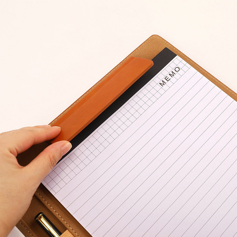 Writing Case With Closure Busi - Leather Work Folder recension och pris
