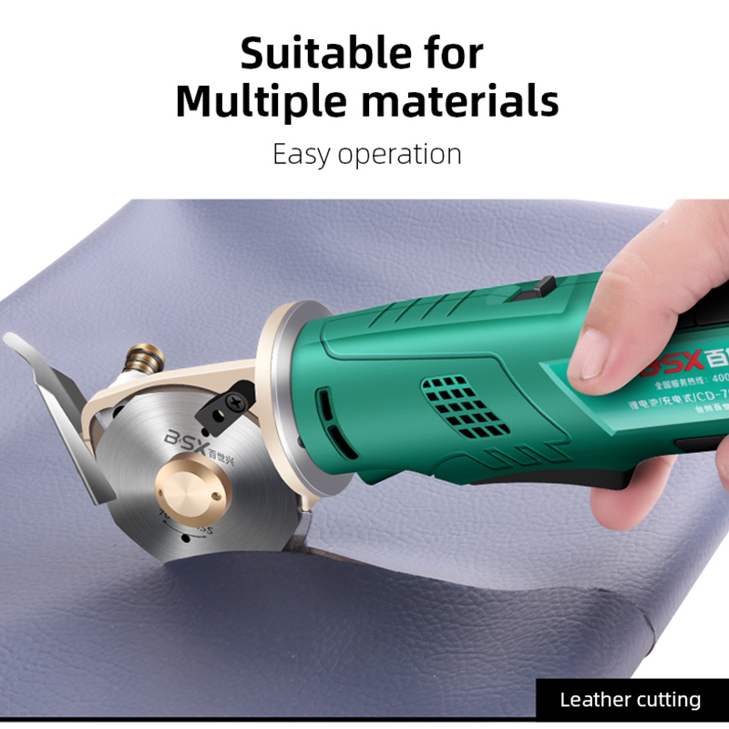 Electric Scissors Cutting Hand - Round Knife Leatherwork recension och pris