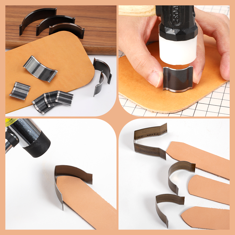 WUTA Leather Strap Cutter Die, - Round Knife Leatherwork recension och pris