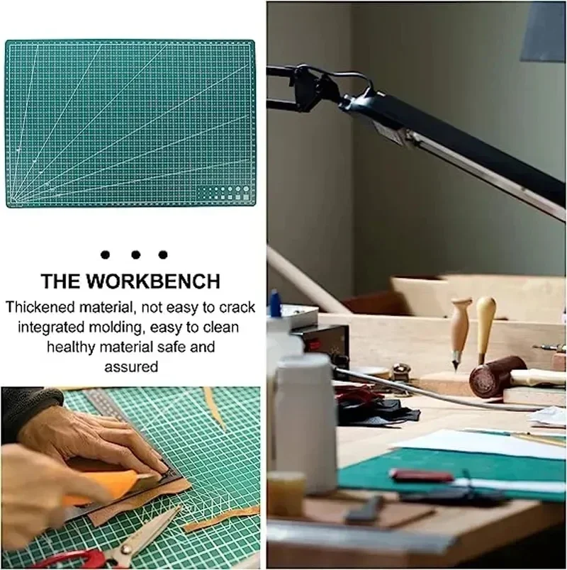 A3 A4 A5 PVC Cutting Mat Patch - Leather Workbench recension och pris