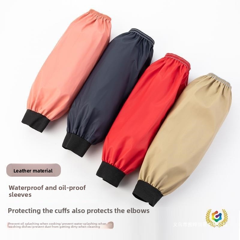Thickened Oil Proof Waterproof - Leather Work Knee Pads recension och pris