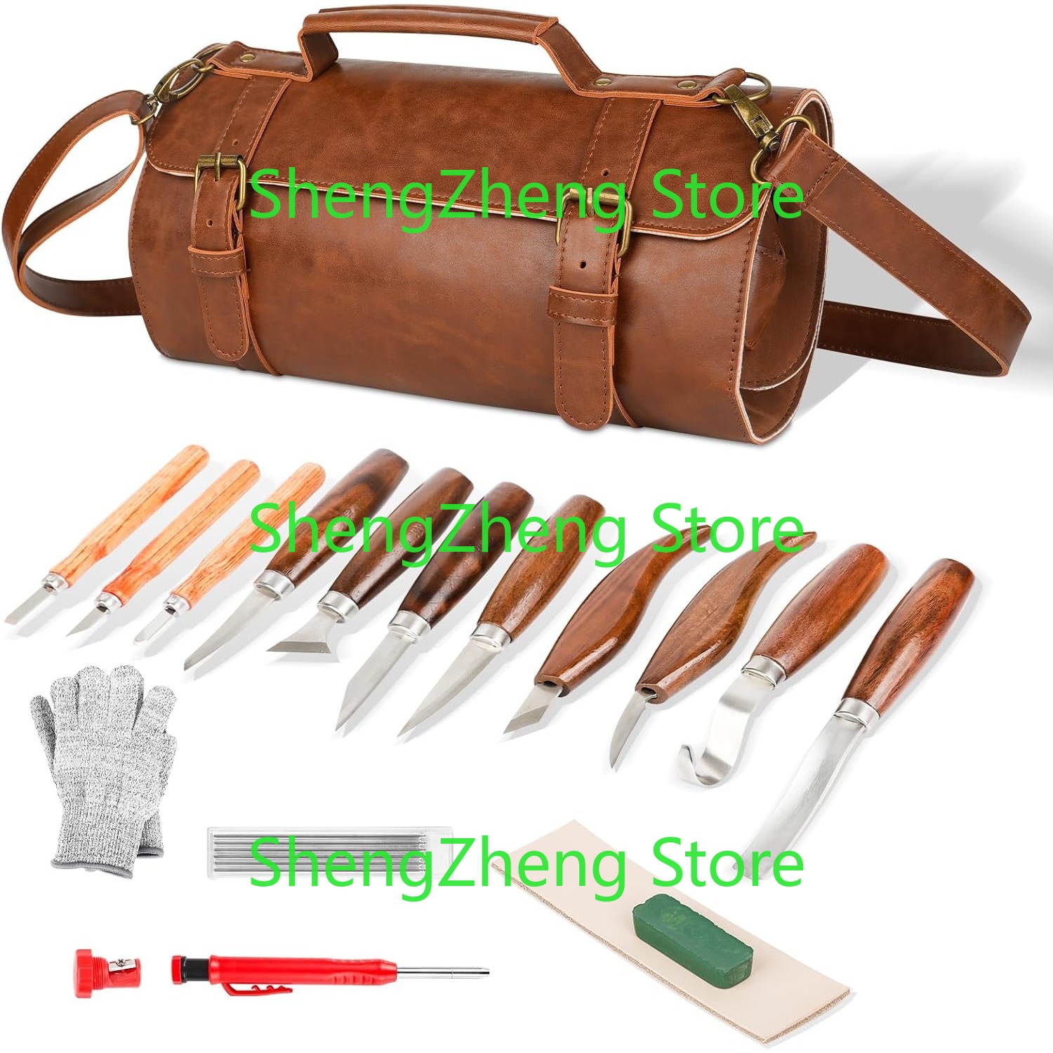 Wood Carving Tools Sets Kit  W - Leatherwork Beginner Tools recension och pris