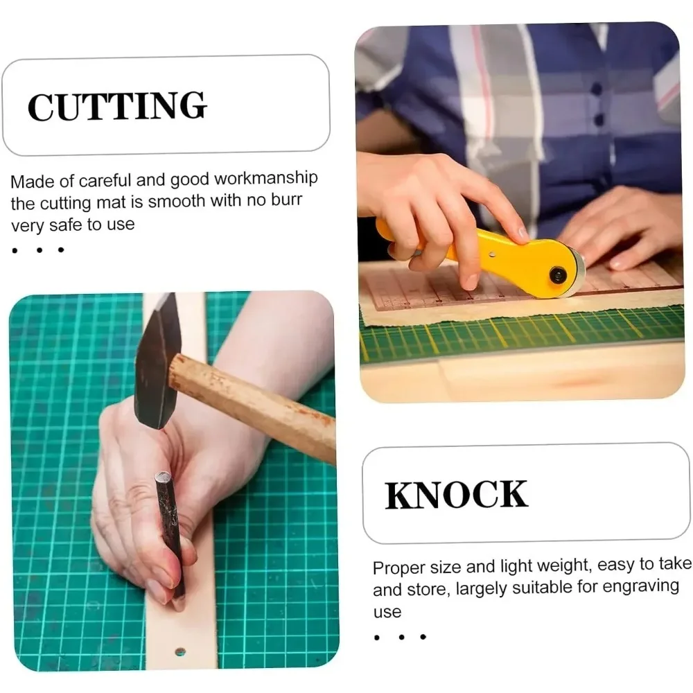 A3 PVC Cutting Mat Single Side - Leather Workbench recension och pris