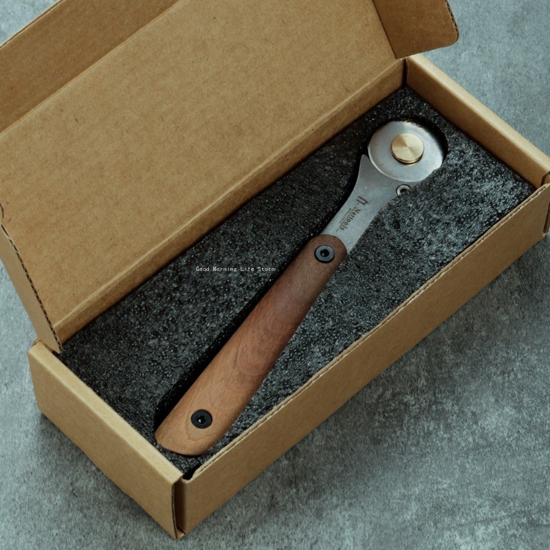 Small Metal Roller Knife Stain - Round Knife Leatherwork recension och pris
