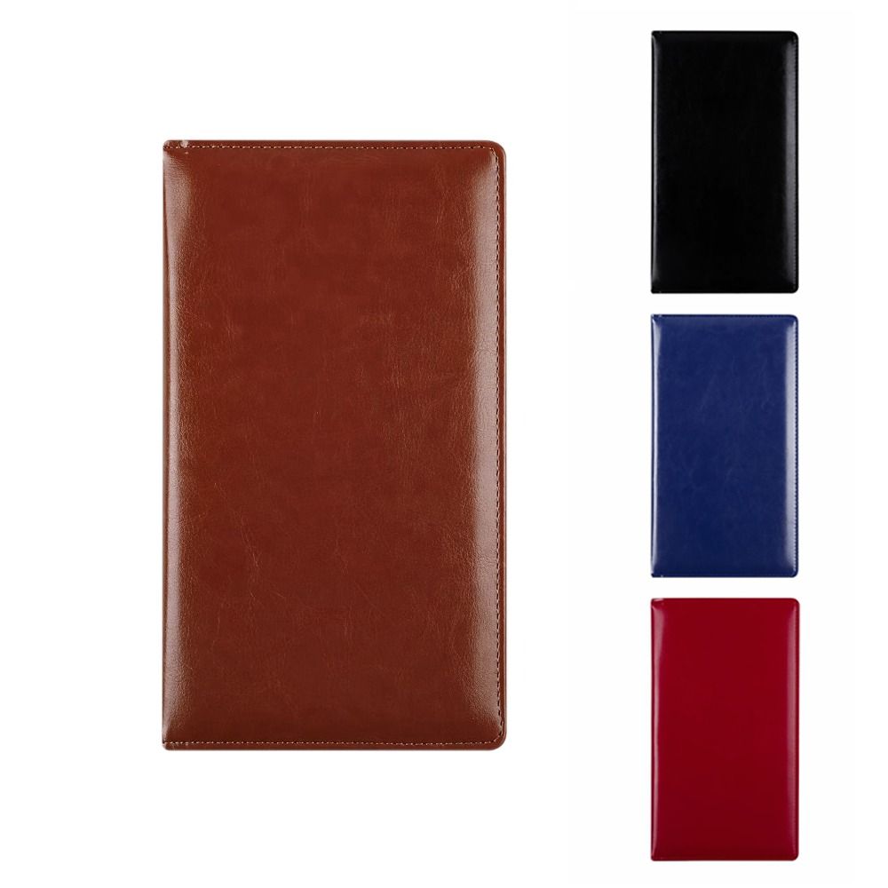 Portable PU Leather A6 File Fo - Leather Work Folder recension och pris