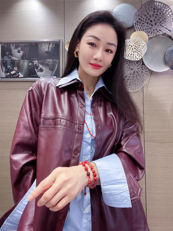 Women's Grape Purple PU Leathe - Leather Work Jacket recension och pris