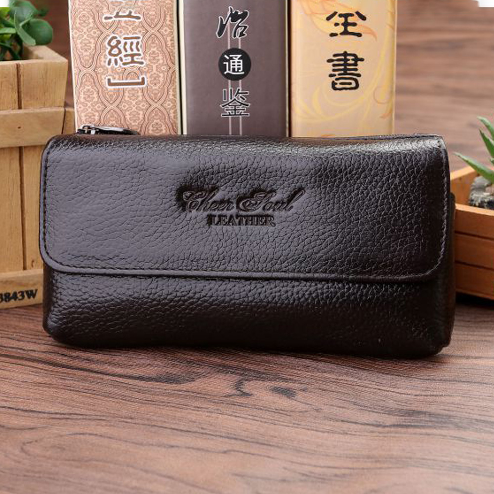 Men Fanny Waist Pack Belt Hip  - Leather Work Bag recension och pris