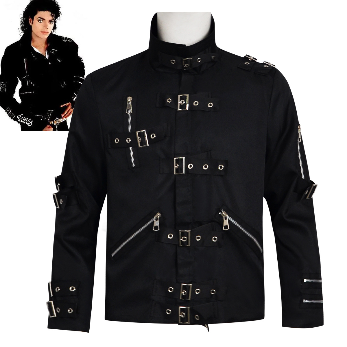 Punk Heavy Metal V8 Leather Ja - Leather Work Jacket recension och pris