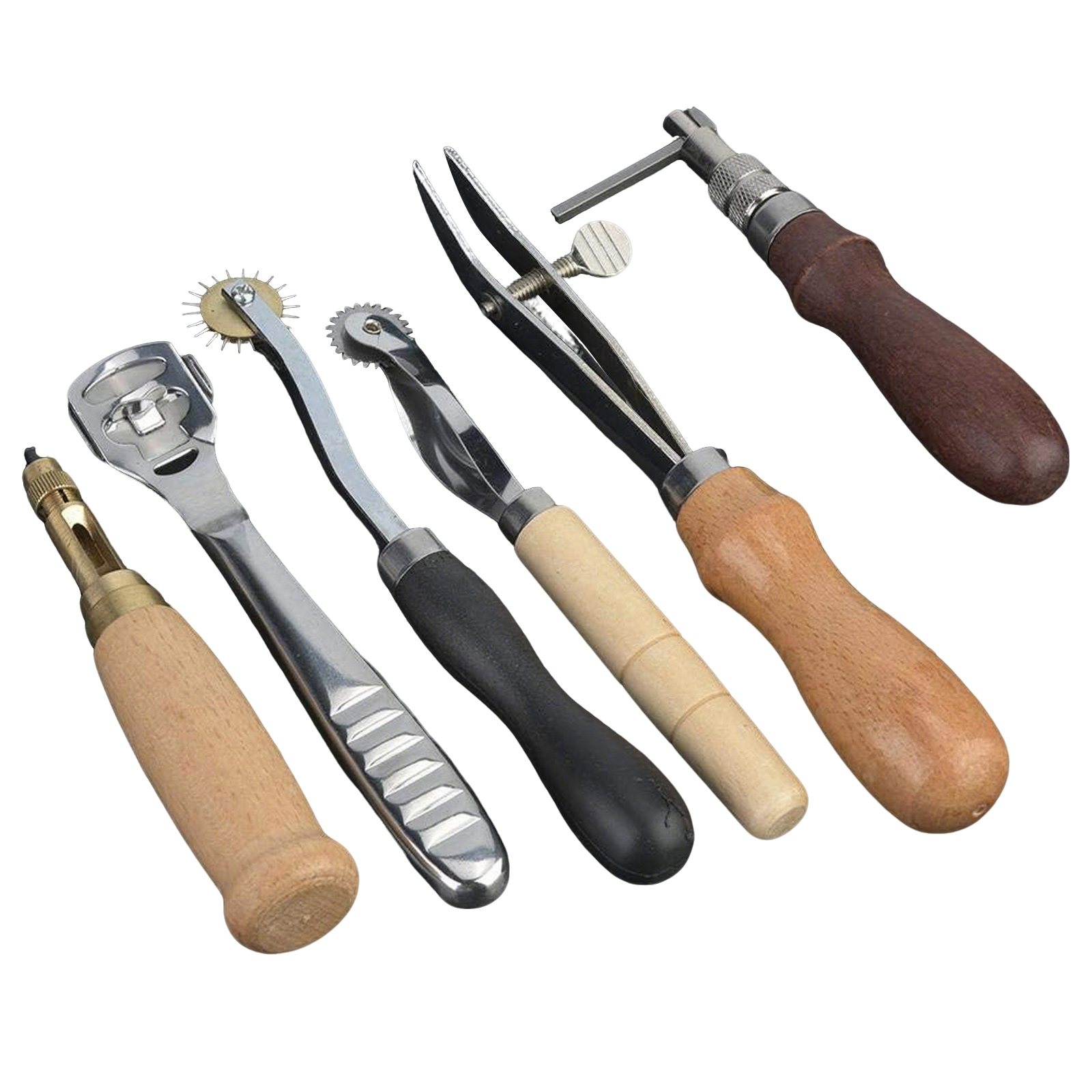 Leather Tools, 19 Pcs Leather  - Leatherwork Beginner Tools recension och pris