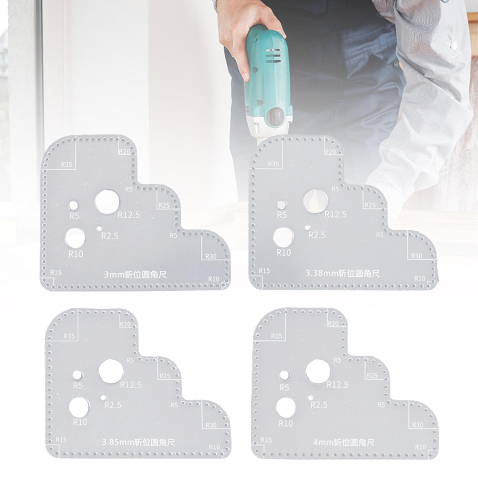 Clear Acrylic Circle Template  - Leatherwork Beginner Tools recension och pris