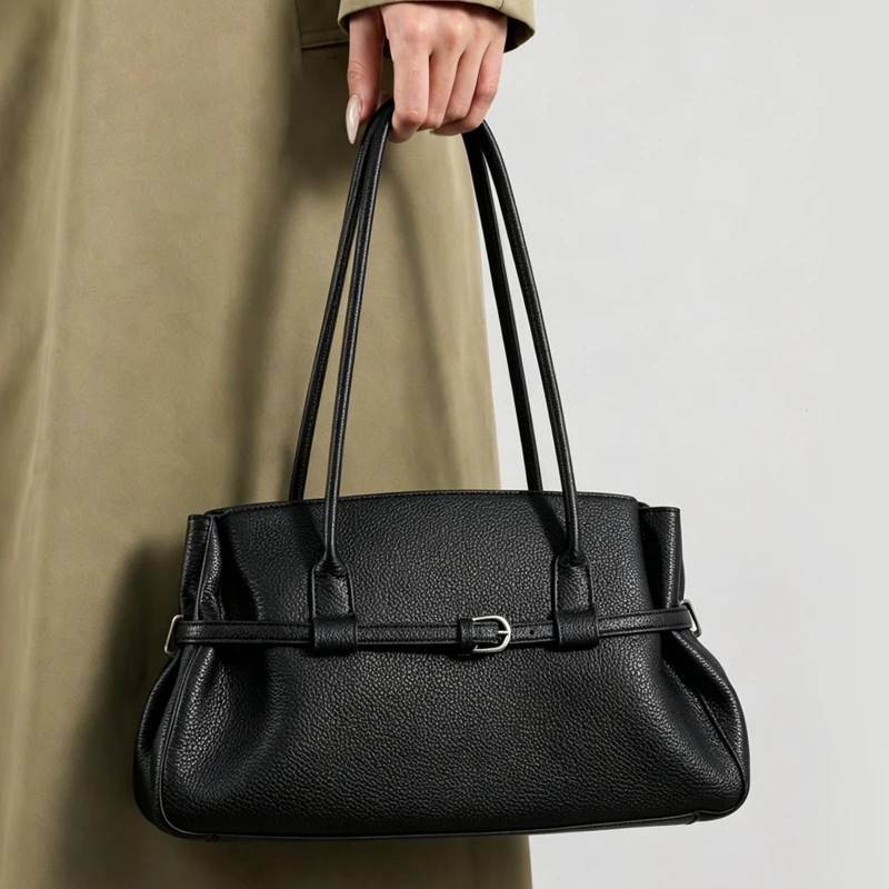 Genuine Leather Women Tote Sho - Leatherwork Workshop recension och pris