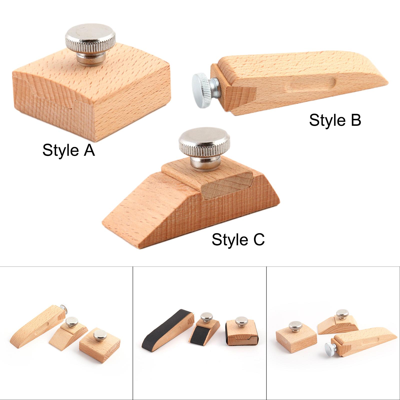 Wooden Sanding Block Edge Trea - Leatherworker Block recension och pris