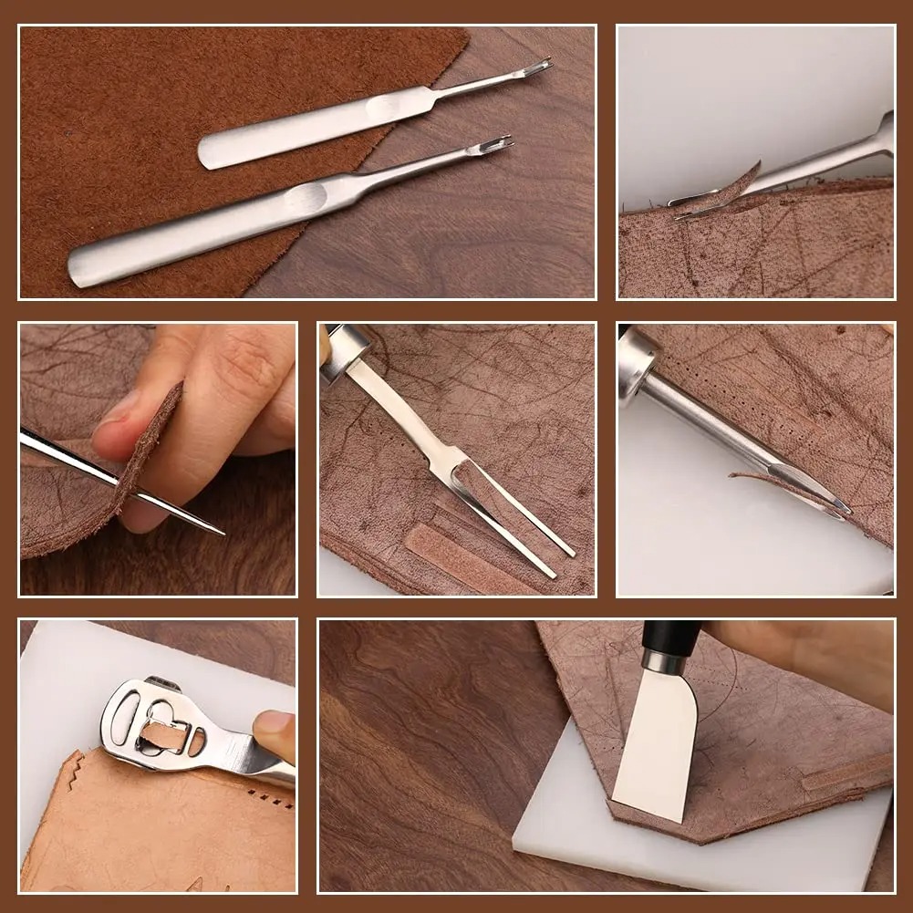 Fenrry 37Pcs Leather Work Tool - Leatherwork Beginner Tools recension och pris