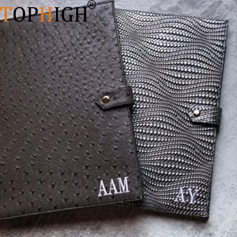 TOPHIGH Newly Office Women Cro - Leather Work Folder recension och pris