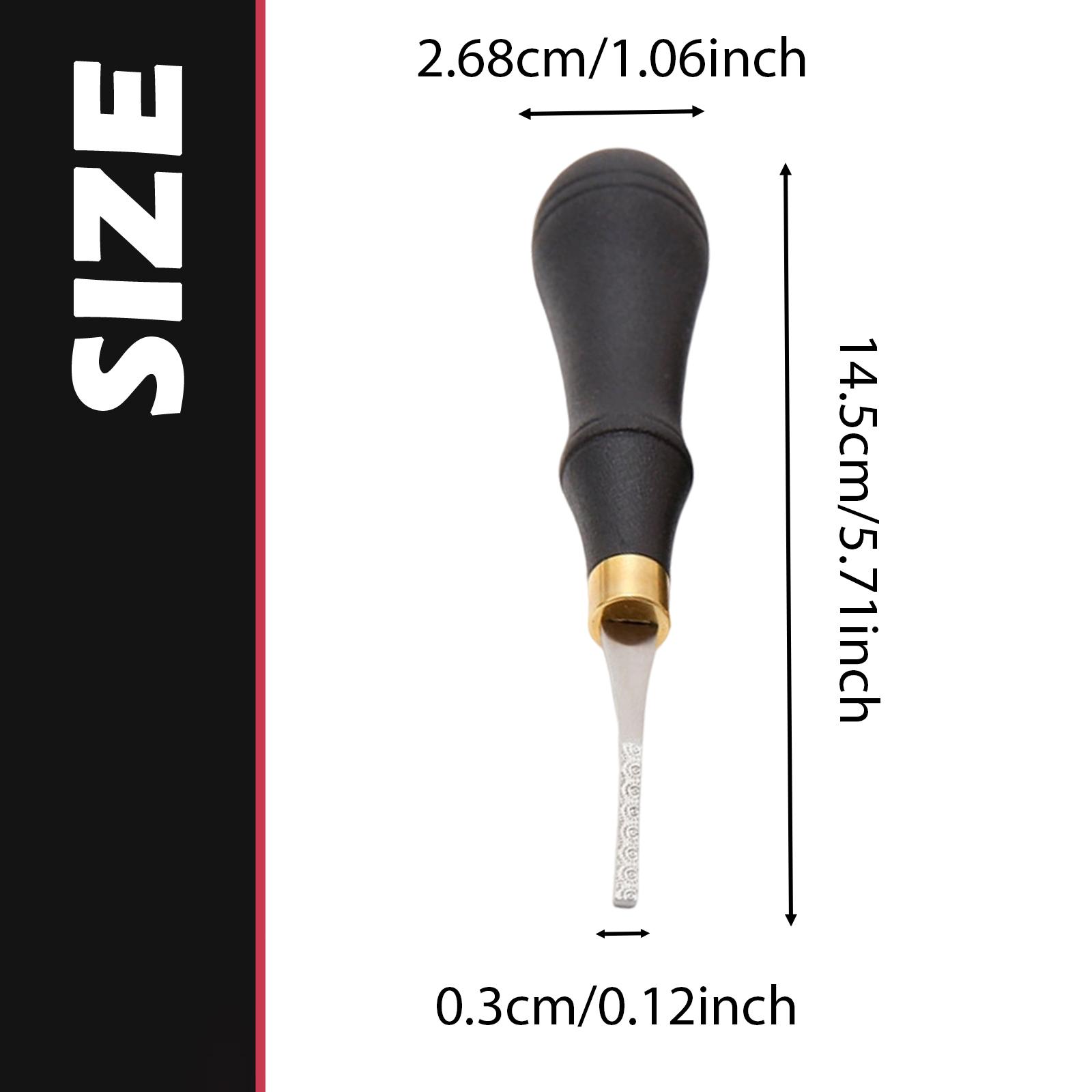 Leather Polish File Tool Head  - Leatherwork Beginner Tools recension och pris